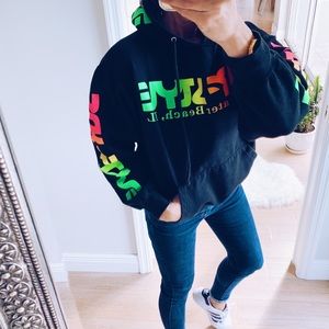 Vintage Surf Style Clearwater Hoodie